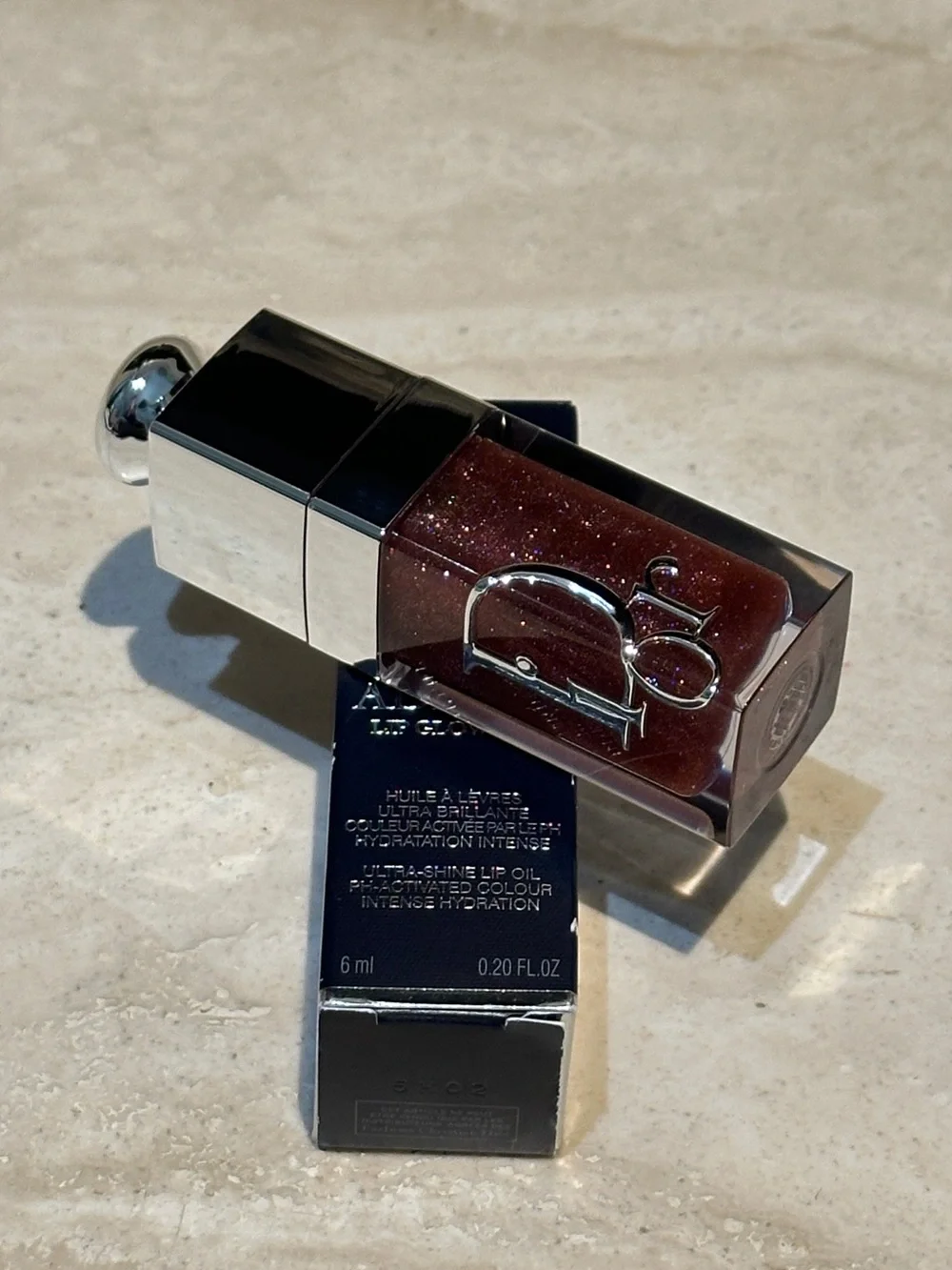 Dior Lip Glow Oil - 088 Mocha Sparkly Finish